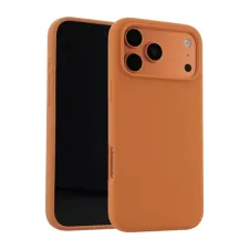 Accezz Liquid Silicone Backcover met MagSafe Apple iPhone 17 Pro Max - Oranje