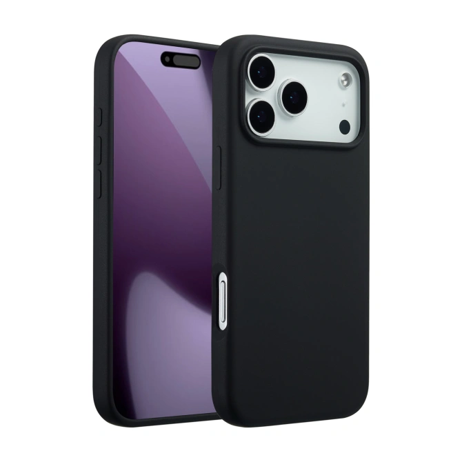 Accezz Liquid Silicone Backcover met MagSafe Apple iPhone 17 Pro Max - Zwart