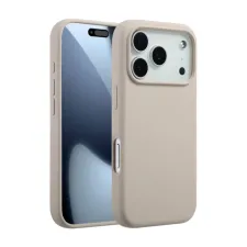 Accezz Liquid Silicone Backcover met MagSafe Apple iPhone 17 Pro - Stone
