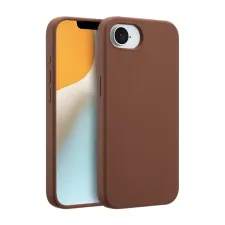 Accezz Liquid Silicone Backcover met MagSafe Apple iPhone 17e / 16e - New Tea Brown