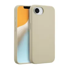 Accezz Liquid Silicone Backcover met MagSafe Apple iPhone 17e / 16e - Stone