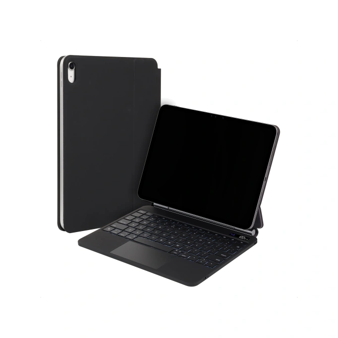 Accezz Magnetic Bluetooth Keyboard Apple iPad 11 (2025) 11 inch A16 / iPad 10 (2022) 10.9 inch - QWERTY / NL - Zwart