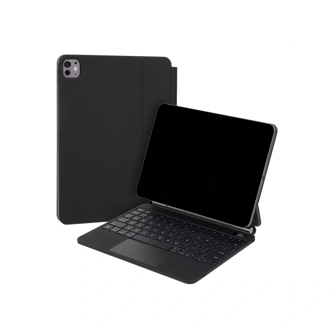 Accezz Magnetic Bluetooth Keyboard Apple iPad Pro 11 (2025) M5 / (2024) M4 - QWERTY / NL - Zwart