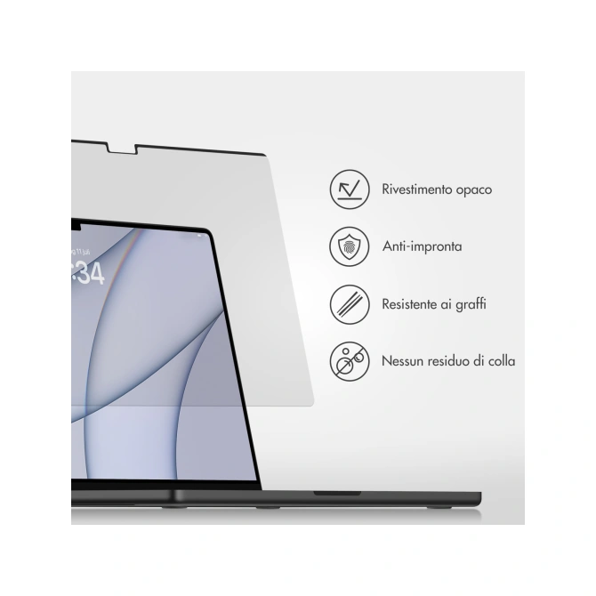 Accezz Magnetische Screenprotector Apple MacBook Neo 13 inch (2026) A18