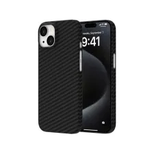 Accezz MagSafe Kevlar® Backcover Apple iPhone 15 - Zwart Accezz MagSafe Kevlar® Backcover Apple iPhone 15 - Zwart