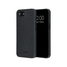 Accezz MagSafe Kevlar® Backcover Apple iPhone 17e / 16e - Zwart Accezz MagSafe Kevlar® Backcover Apple iPhone 17e / 16e - Zwart