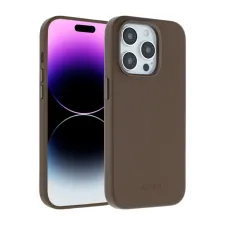 Accezz MagSafe Leather Backcover Apple iPhone 14 Pro - Coffee Brown Accezz MagSafe Leather Backcover Apple iPhone 14 Pro - Coffee Brown