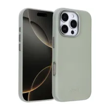 Accezz MagSafe Leather Backcover Apple iPhone 16 Pro - Light Grey