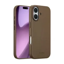 Accezz MagSafe Leather Backcover Apple iPhone 17 - Coffee Brown