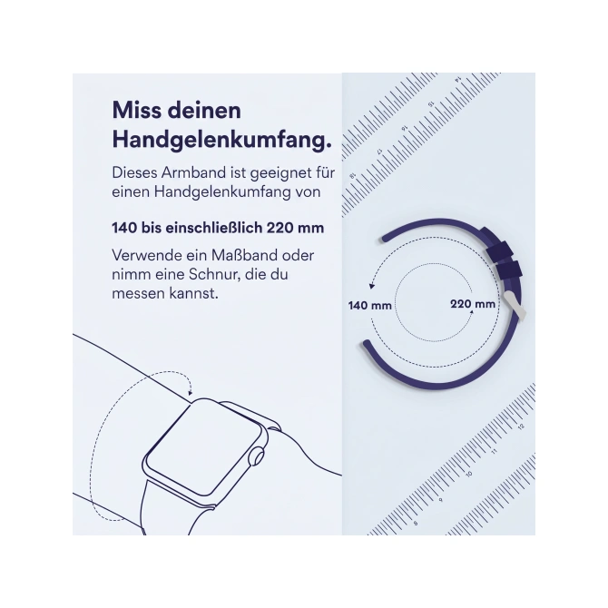 Accezz Nylon Alpine bandje Apple Watch | 44/45/46/49 mm - Dark Grey
