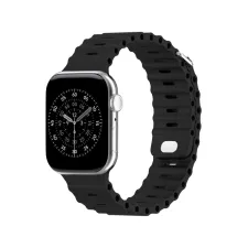 Accezz Ocean bandje Apple Watch | 38/40/41/42 mm - Zwart Accezz Ocean bandje Apple Watch | 38/40/41/42 mm - Zwart