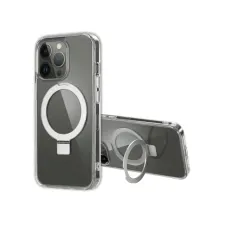 Accezz Ring Stand Backcover met MagSafe Apple iPhone 13 Pro Max - Transparant