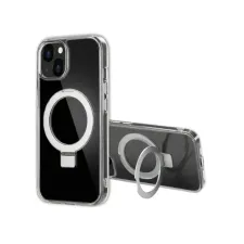 Accezz Ring Stand Backcover met MagSafe Apple iPhone 13 - Transparant
