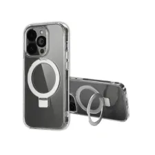Accezz Ring Stand Backcover met MagSafe Apple iPhone 14 Pro - Transparant