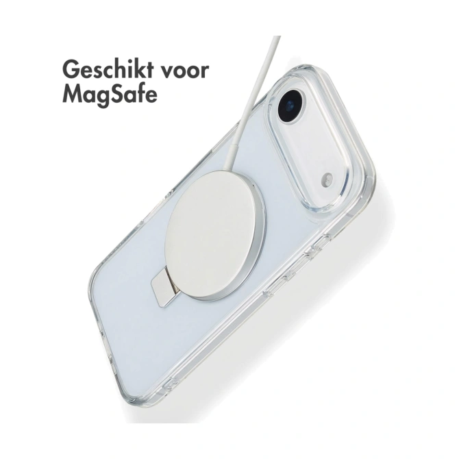 Accezz Ring Stand Backcover met MagSafe Apple iPhone Air - Transparant