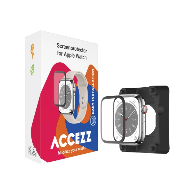 Accezz Screenprotector met applicator Apple Watch Series 10 / 11 - 46 mm