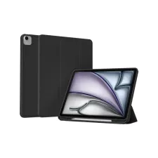 Accezz Smart Silicone Bookcase Apple iPad Air 13 inch (2026) M4 / (2025) M3 / (2024) M2 - Zwart