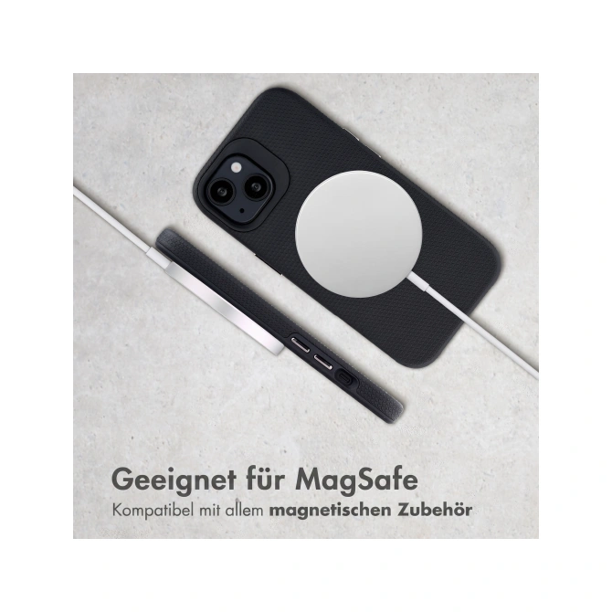 Accezz Tough Backcover met MagSafe Apple iPhone 14 - Zwart