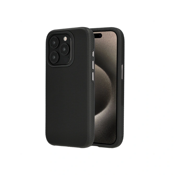 Accezz Tough Backcover met MagSafe Apple iPhone 15 Pro - Zwart
