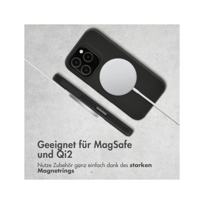 Accezz Tough Backcover met MagSafe Apple iPhone 15 Pro - Zwart