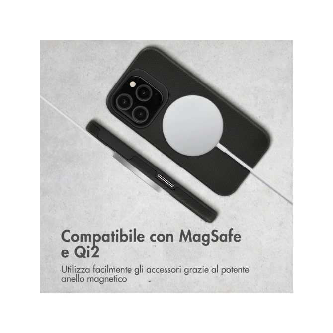 Accezz Tough Backcover met MagSafe Apple iPhone 15 Pro - Zwart