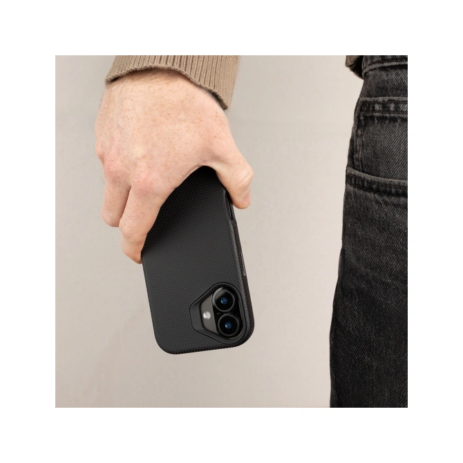 Accezz Tough Backcover met MagSafe Apple iPhone 16 Pro - Zwart