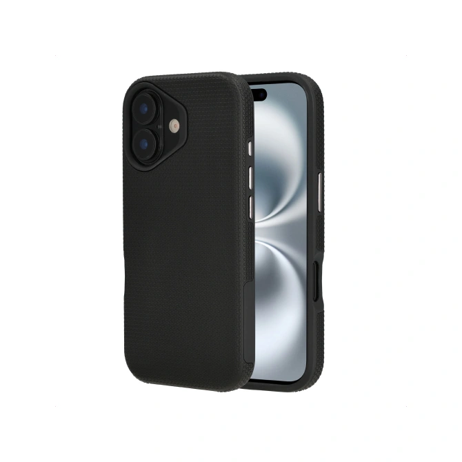 Accezz Tough Backcover met MagSafe Apple iPhone 16 - Zwart