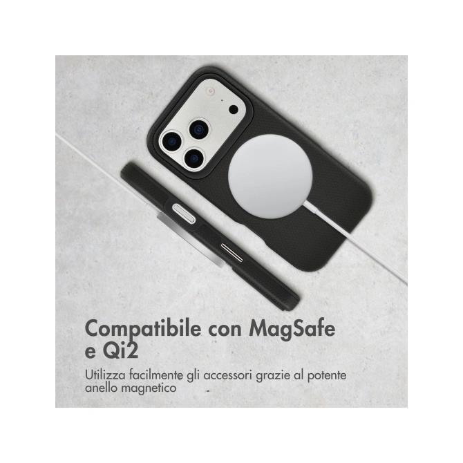 Accezz Tough Backcover met MagSafe Apple iPhone 17 Pro Max - Zwart