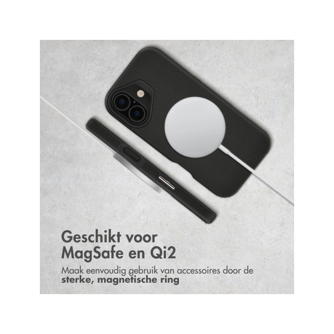 Accezz Tough Backcover met MagSafe Apple iPhone 17 - Zwart