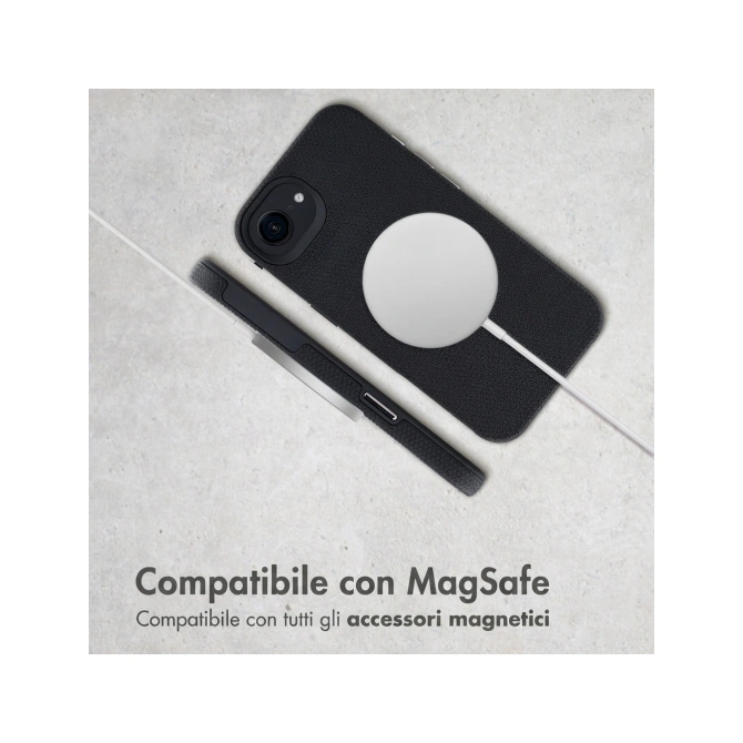 Accezz Tough Backcover met MagSafe Apple iPhone 17e / 16e - Zwart