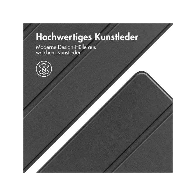 Accezz Trifold Bookcase Apple iPad Air 11 inch (2026) M4 / (2025) M3 / (2024) M2 / Air 5 (2022) / Air 4 (2020) - Zwart