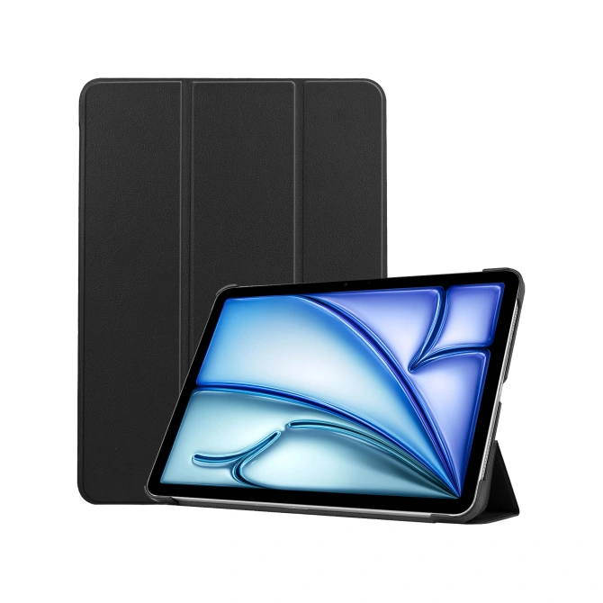 Accezz Trifold Bookcase Apple iPad Air 13 inch (2026) M4 / (2025) M3 / (2024) M2 - Zwart