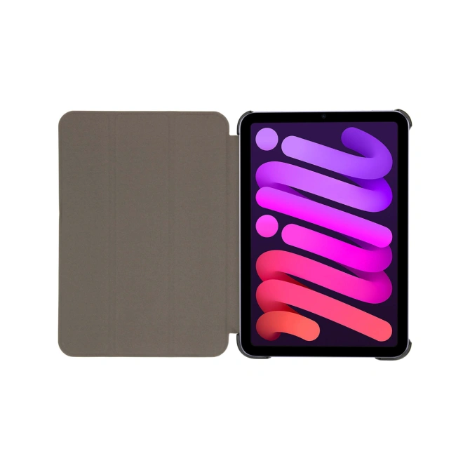 Accezz Trifold Bookcase Apple iPad Mini 7 (2024) / iPad Mini 6 (2021) - Zwart