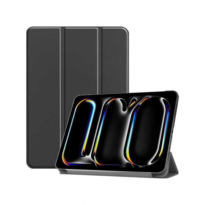 Accezz Trifold Bookcase Apple iPad Pro 11 (2025) M5 / (2024) M4 - Zwart