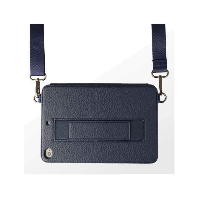Accezz Trifold Bookcase met handstrap Apple iPad Mini 5 (2019) / Mini 4 (2015) - Donkerblauw