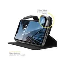 Accezz Wallet Softcase Bookcase Apple iPhone 13 - Zwart