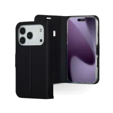 Accezz Wallet Softcase Bookcase Apple iPhone 17 Pro Max - Zwart