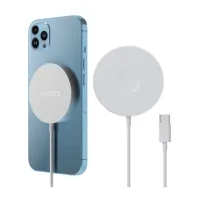 Accezz Wireless Charger USB-C - MagSafe Draadloze Oplader - 1 meter - Wit