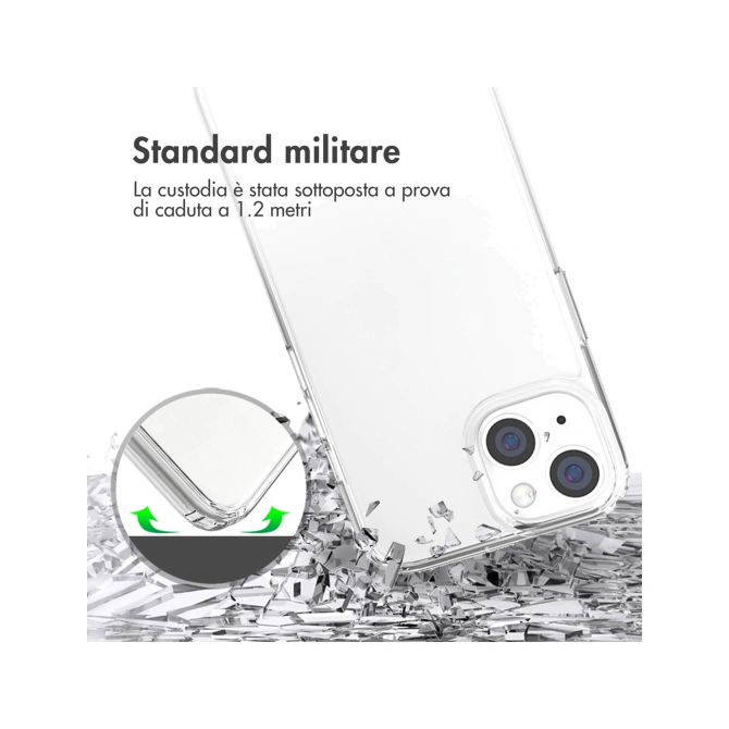 Accezz Xtreme Impact Backcover Apple iPhone 13 - Transparant