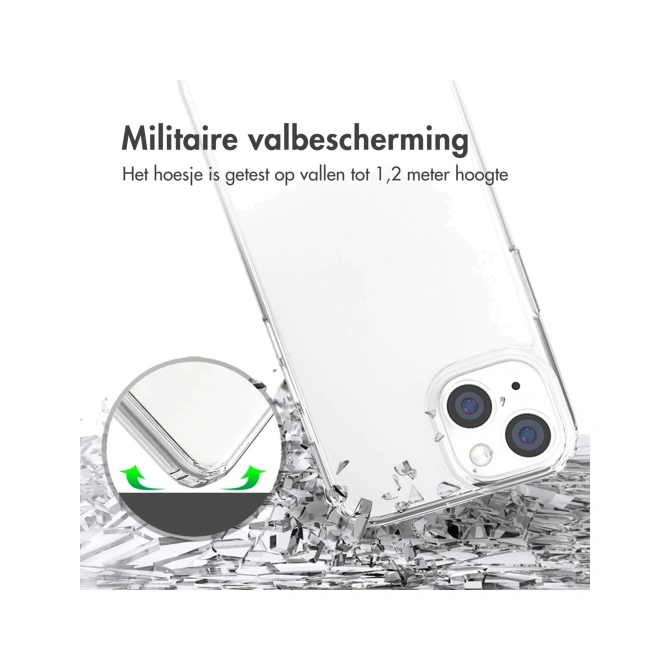 Accezz Xtreme Impact Backcover Apple iPhone 13 - Transparant