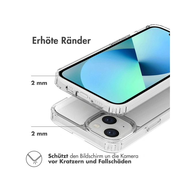 Accezz Xtreme Impact Backcover Apple iPhone 13 - Transparant