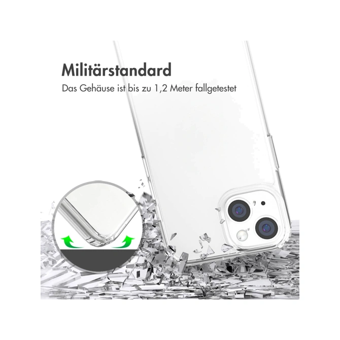 Accezz Xtreme Impact Backcover Apple iPhone 14 - Transparant