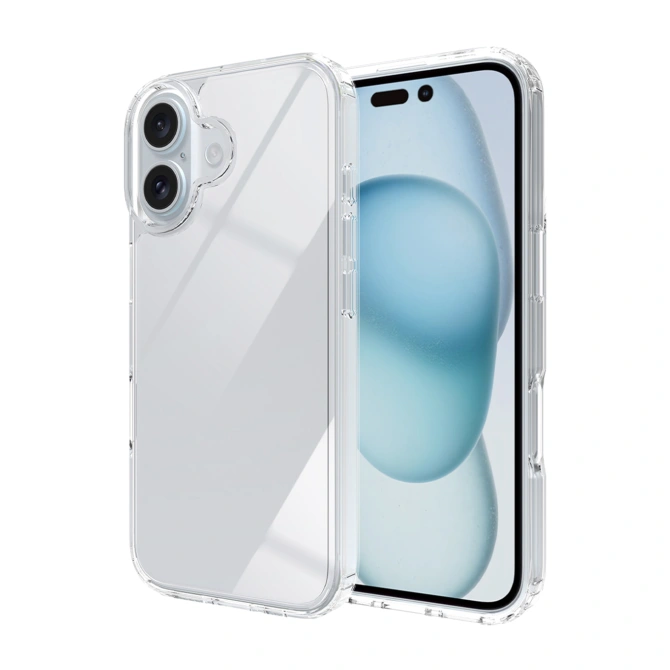 Accezz Xtreme Impact Backcover Apple iPhone 16 - Transparant