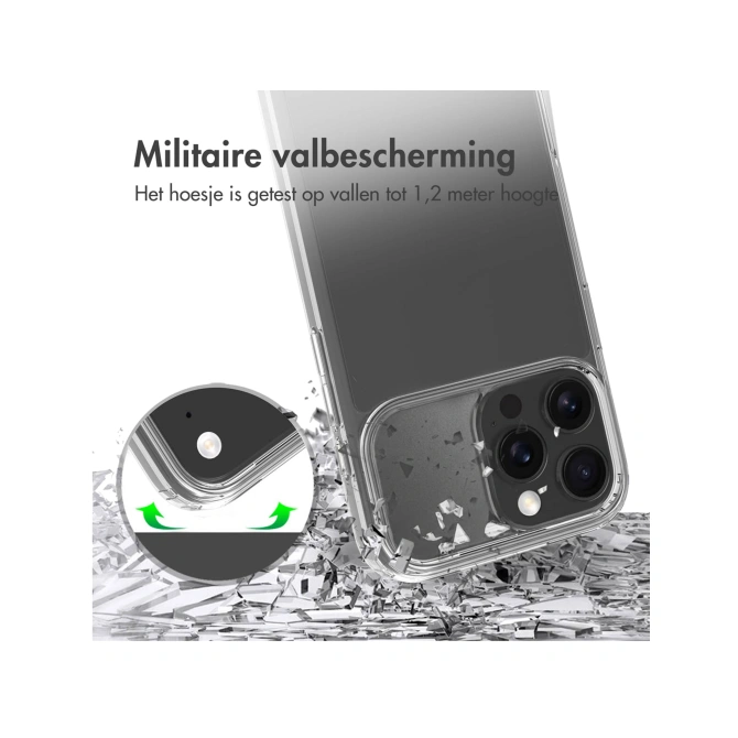 Accezz Xtreme Impact Backcover Apple iPhone 17 Pro Max - Transparant