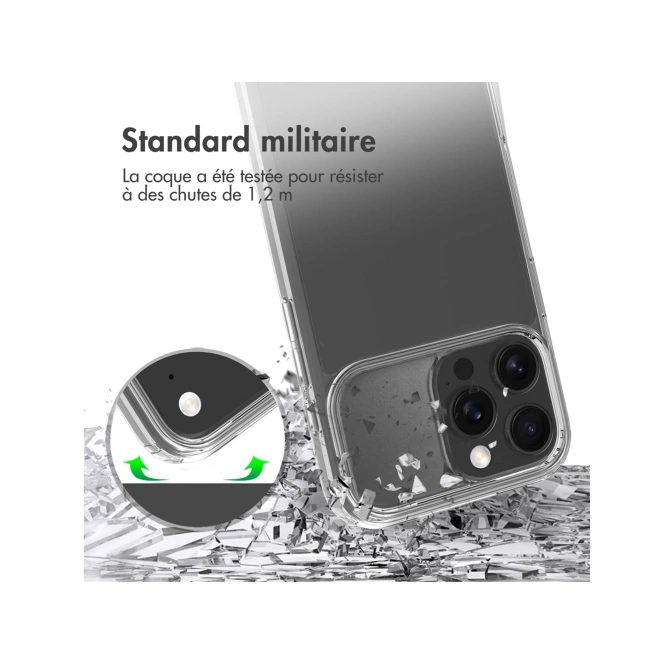 Accezz Xtreme Impact Backcover Apple iPhone 17 Pro Max - Transparant