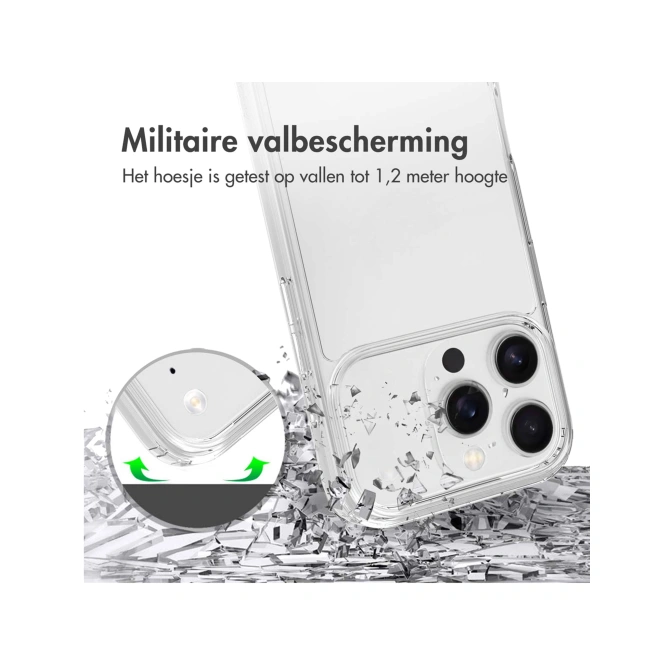 Accezz Xtreme Impact Backcover Apple iPhone 17 Pro - Transparant