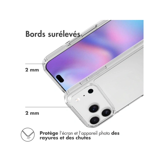Accezz Xtreme Impact Backcover Apple iPhone 17 Pro - Transparant