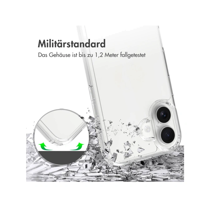 Accezz Xtreme Impact Backcover Apple iPhone 17 - Transparant