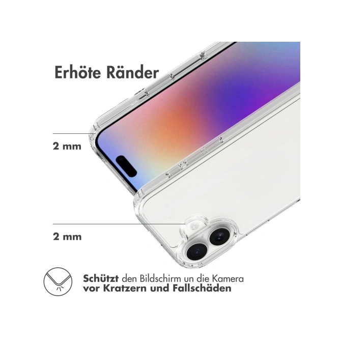 Accezz Xtreme Impact Backcover Apple iPhone 17 - Transparant