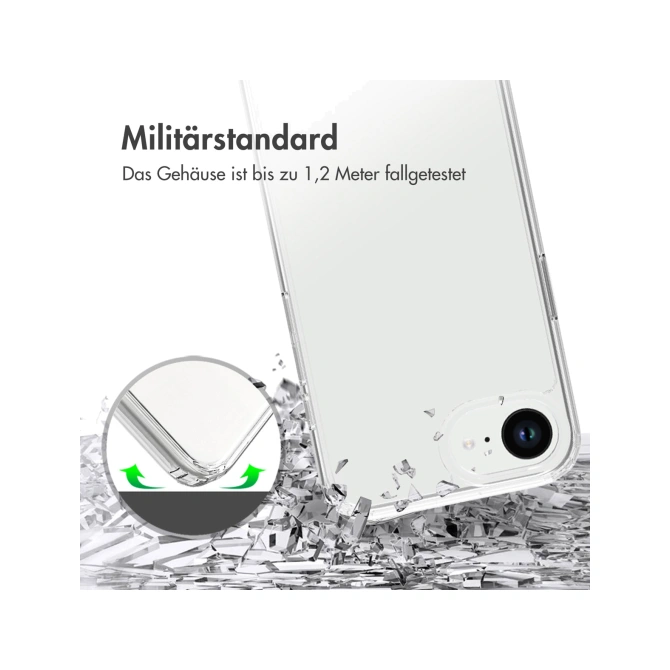 Accezz Xtreme Impact Backcover Apple iPhone 17e / 16e - Transparant